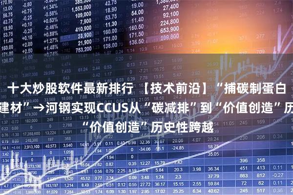 十大炒股软件最新排行 【技术前沿】“捕碳制蛋白、矿化变建材”→河钢实现CCUS从“碳减排”到“价值创造”历史性跨越